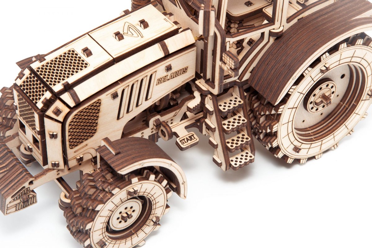 Eco\u0020Wood\u0020Art\u0020Mechanische\u0020Puzzel\u0020Tractor\u0020Belarus\u00202022\u0020Knutselen