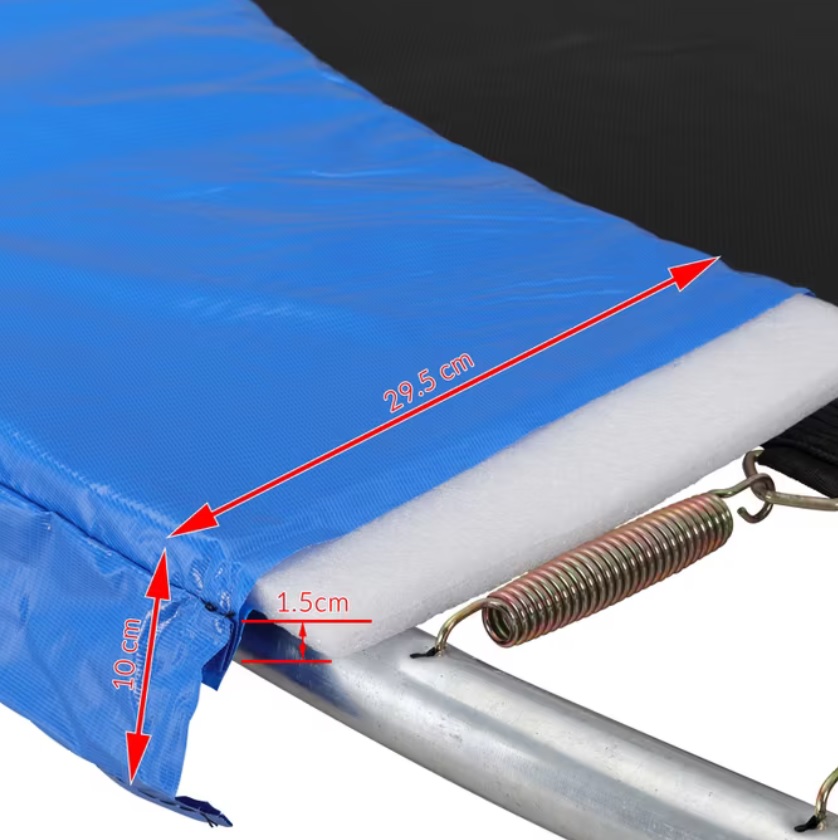 Monzana\u0020Trampoline\u0020hoes\u0020426cm\u0020in\u0020blauw Monzana\u0020Trampoline\u0020hoes\u0020426cm\u0020in\u0020blauw