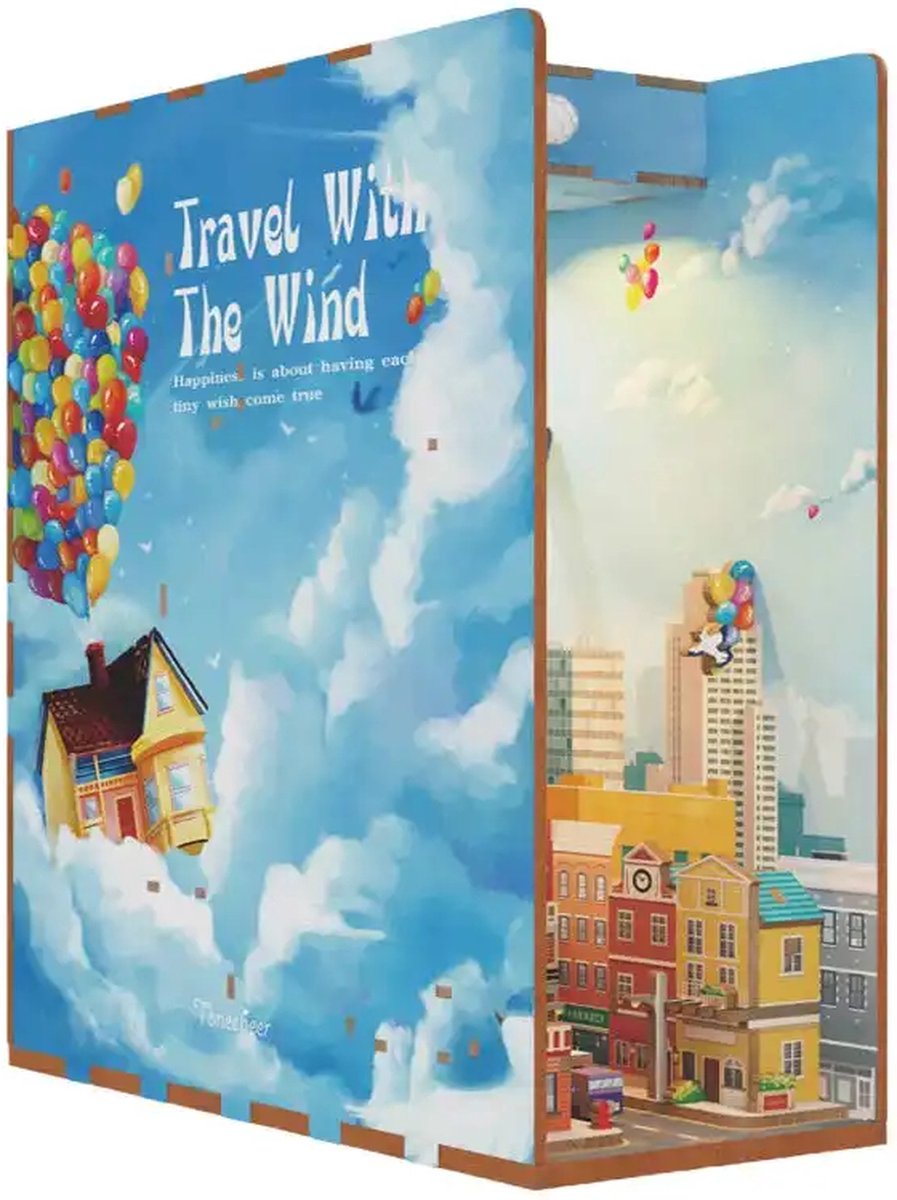 Tone\u002Dcheer\u0020Book\u0020Nook\u0020Travel\u0020with\u0020the\u0020Wind\u0020DIY\u0020Modelbouw\u0020Knutselen