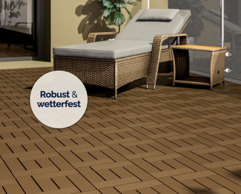 Tegels\u002066\u0020stuks\u0020Klassiek\u0020Terracotta\u0020WPC\u002030x30cm