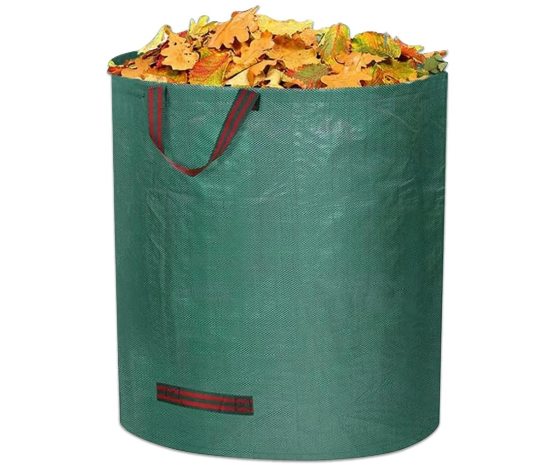 Tuinafvalzak\u0020272\u0020liter\u0020Duurzaam\u0020Herbruikbaar\u0020Scheurvast\u0020rond\u002067\u0020cm\u0020x\u002070\u0020cm\u0020hoog\u0020\u002D\u0020Groen