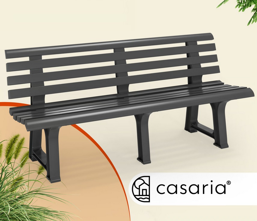 Tuinbank\u0020Orchidea\u0020Antraciet\u0020145x49x74cm