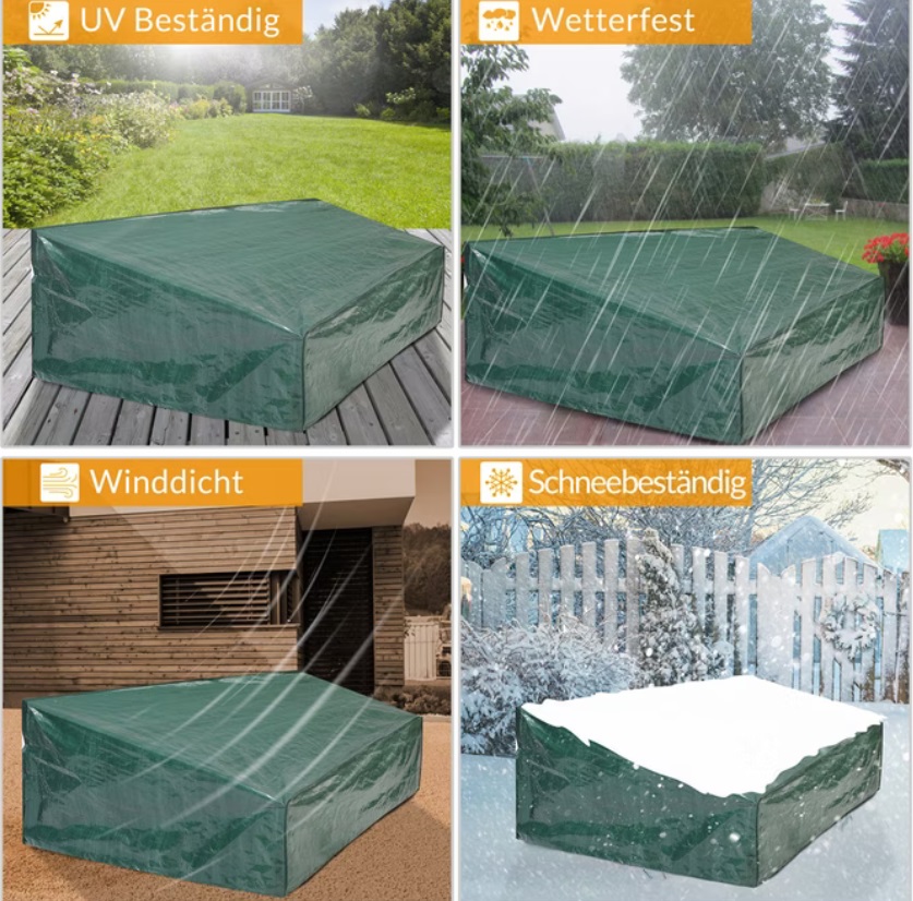 Tuinmeubelhoes\u0020Groen\u0020197x68x32\u002F62cm