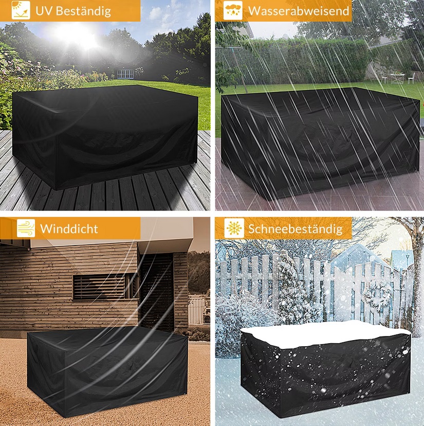 Tuinmeubelhoes\u0020Vanamo\u0020Antraciet\u0020242x162x100cm