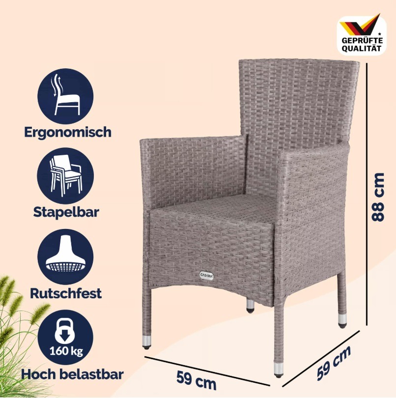 Polyrotan\u0020Tuinstoelen\u00203\u0020Stuks\u0020Cr\u00E8me\u0020stapelbaar Polyrotan\u0020Tuinstoelen\u00203\u0020Stuks\u0020Cr\u00E8me\u0020stapelbaar