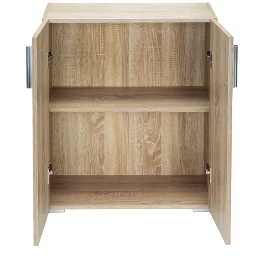 Dressoir\u00202\u0020deurs\u0020Vela\u0020Eikenhout\u002077x30x60cm\u0020