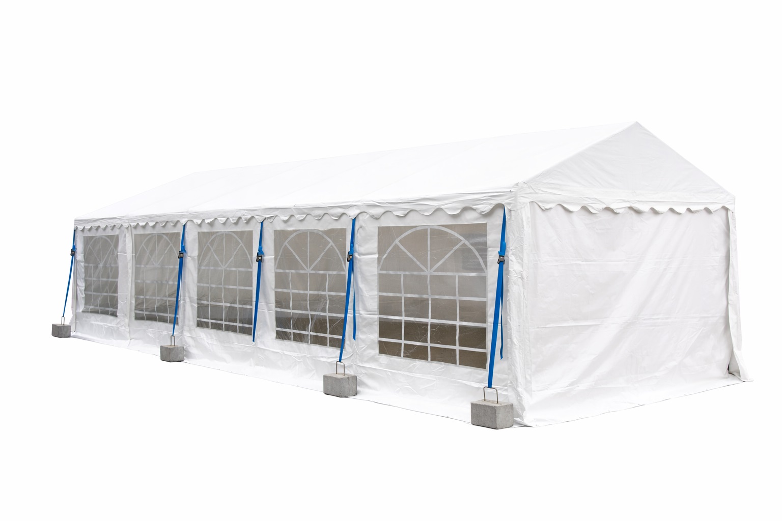 Veranker\u0020PVC\u0020Partytent\u00202,6\u0020mtr\u0020met\u0020spanbanden\u002Dbetongewicht