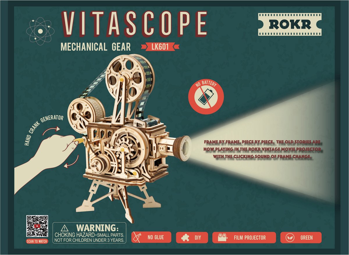 Robotime\u0020Vitascope\u0020Houten\u0020Modelbouw\u0020DIY\u0020Miniatuur\u0020Knutselen