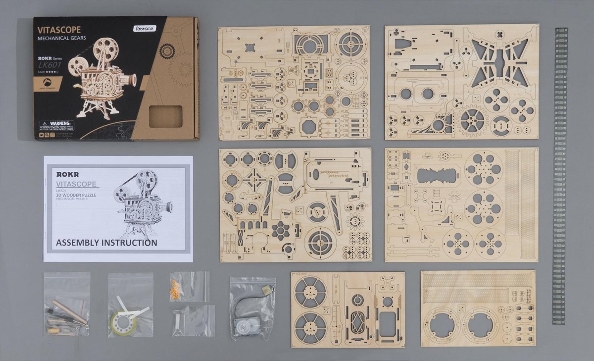 Robotime\u0020Vitascope\u0020Houten\u0020Modelbouw\u0020DIY\u0020Miniatuur\u0020Knutselen