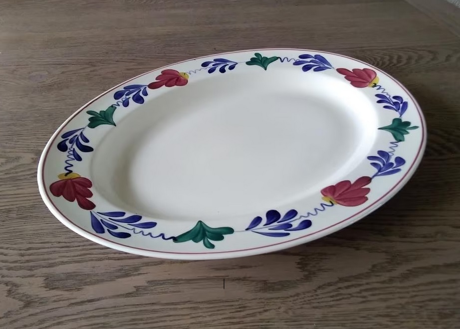 Boerenbont\u0020vleesschaal\u0020groot\u002024\u0020x\u002035\u0020cm