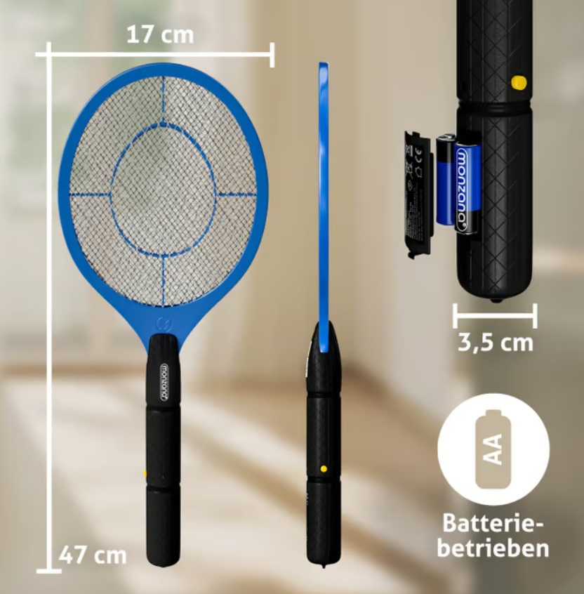 Elektrische\u0020Vliegenmepper\u0020Set\u0020van\u00203\u0020kleuren
