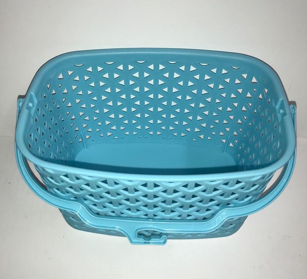 Wasknijpermandje\u0020kunststof\u0020blauw