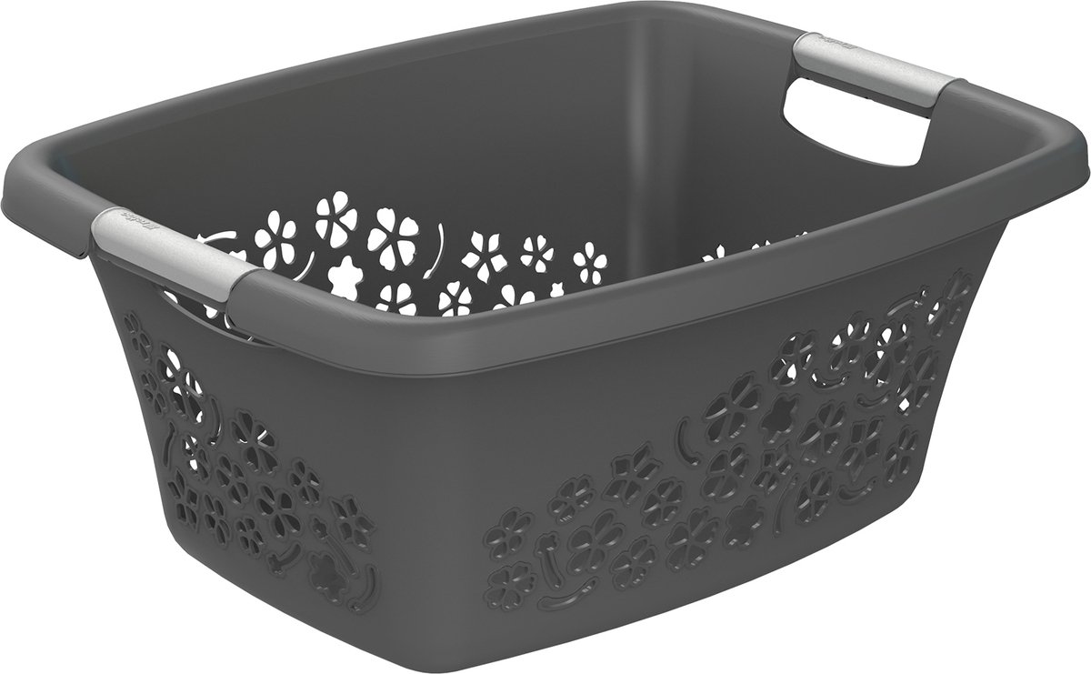 Rotho\u0020Design\u0020Flowers\u0020Wasmand\u002025L\u0020Antraciet