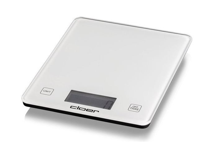 Handige\u0020keukenweegschaal\u0020wit\u0020met\u0020uitlees\u0020display