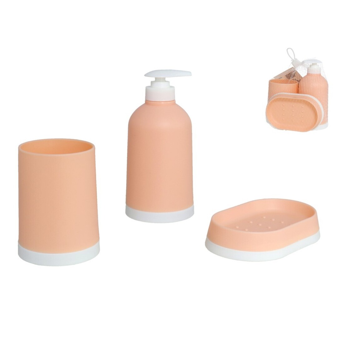 Klassieke\u0020Badset\u00203\u0020delig\u0020voor\u0020in\u0020de\u0020badkamer\u0020Zalmkleur Klassieke\u0020Badset\u00203\u0020delig\u0020voor\u0020in\u0020de\u0020badkamer\u0020Zalmkleur