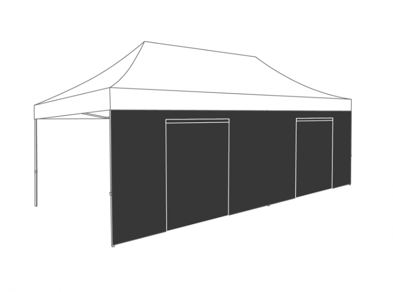 Easy\u0020Up\u0020vouwtent\u0020zijwand\u0020met\u0020deur\u0020polyester\u0020,\u0020kies\u0020je\u0020maat\u0020en\u0020kleur