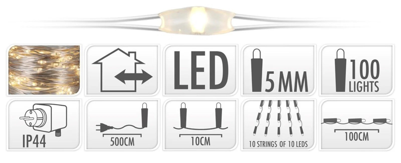 Zilverdraad\u0020100led\u0020warm\u0020wit\u0020IP44\u0020waterproof Zilverdraad\u0020100led\u0020warm\u0020wit\u0020IP44\u0020waterproof